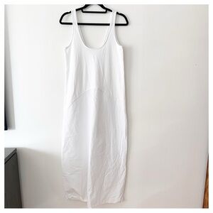 NWT Zara Maxi dress white cotton size small